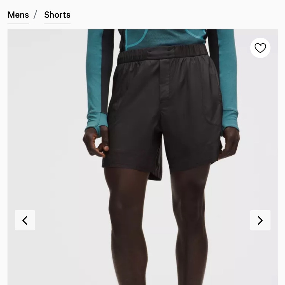 lululemon athletica Lightweight Glyde Lined 6”SLMSH Athletic Shorts